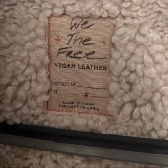 WE THE FREE vegan exchange shearling jacket - Picture 4 of 6